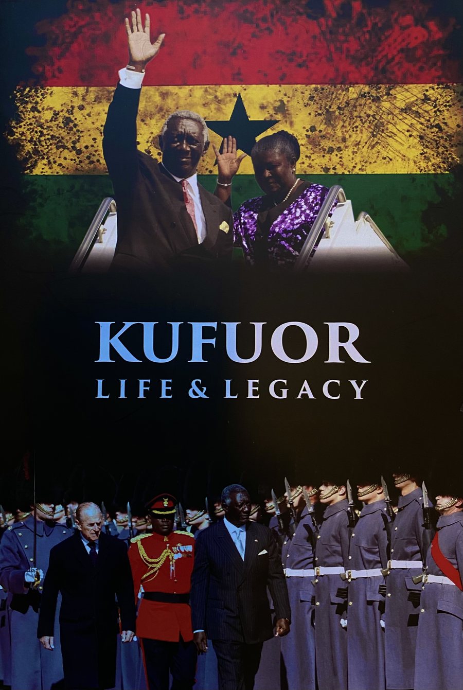 Poster art for the documentary Kufuor: Life and Legacy